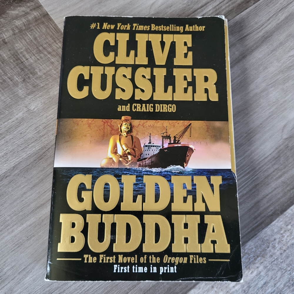 ⭐️ Golden Buddha by Clive Cussler ⭐️ 2 FOR $15